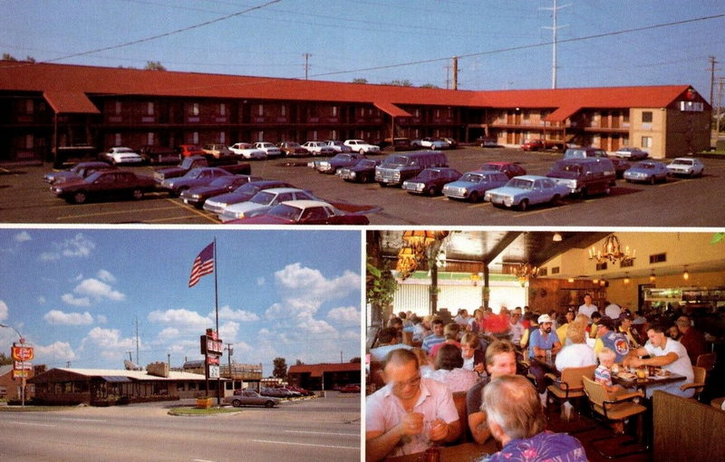 Red Apple Hotel Inn - Vintage Postcard